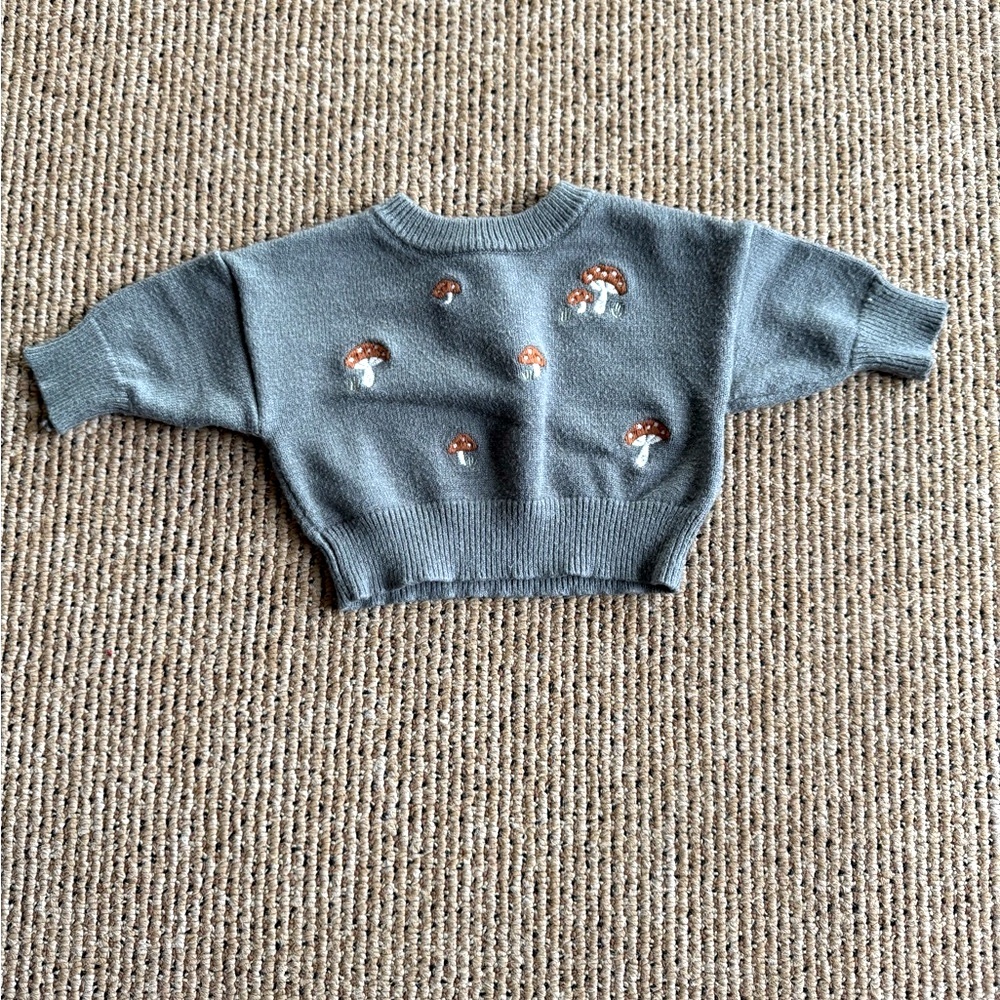 Modern moments newborn sweater
